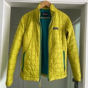 Women’s Patagonia Nano Puff Small in Rare Chartreuse